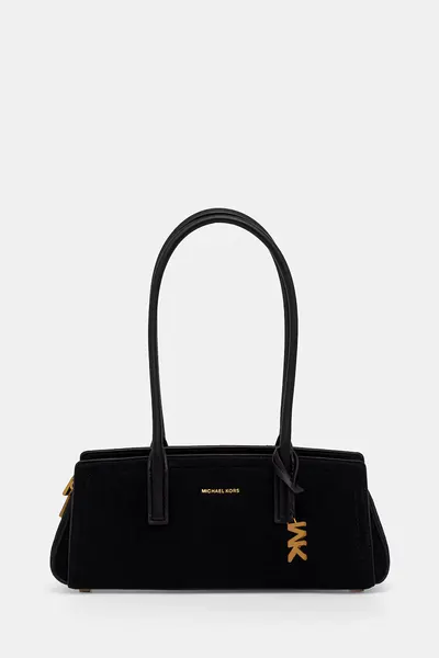 MICHAEL Michael Kors geantă baguette pentru femei din piele întoarsă LAILA