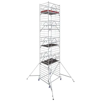 Schela mobila Stabilo S50 1,5 x 2m, aluminiu, inaltime lucru 10.4m, inaltime max. platforma 8.4m