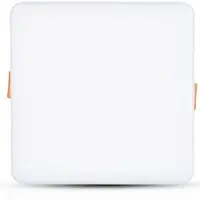 Panou LED patrat ajustabil 18W 6400K alb rece V-TAC SKU-738