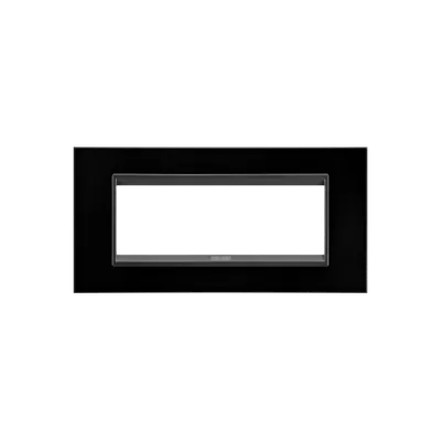 Placa ornament Chorus LUX -Metalizat - 6 module- BLACK - CHORUS