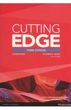 Cutting Edge Third Edition Elementary Students Book With DVD-ROM - Sarah Cunningham, Peter Moor, Chris Redston, Araminta Crace