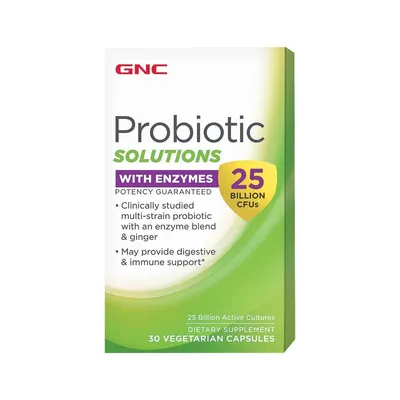 GNC Probiotic cu Enzime Digestive 25 Miliarde CFU | 30 cps