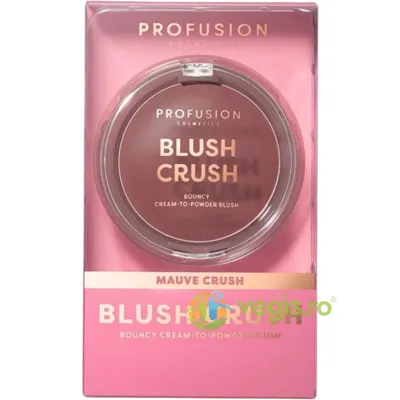 Fard pentru Obraji Textura Cream-to-Powder Blush Crush Nuanta Mauve Crush 10g