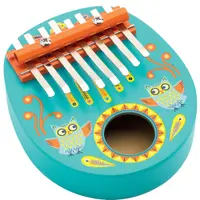 Instrument muzical din lemn pentru copii Djeco - Kalimba Animambo