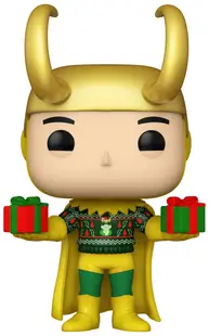 Figurina Funko POP! Marvel: Holiday - Loki (Metallic) (Special Edition) #1322