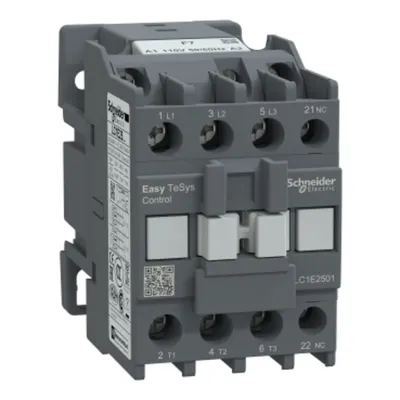 Contact Easy TeSys 3P(3 NO), AC-3, = 440V bobina 25A, 110 V AC