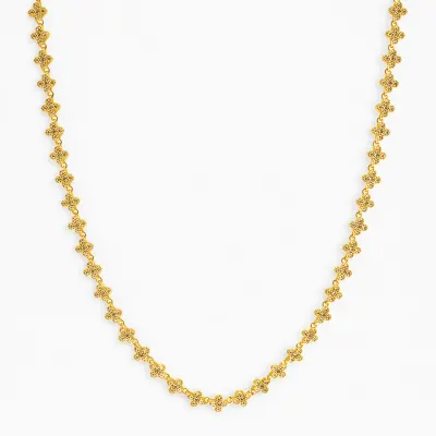 Colier Luxy Placat Cu Aur 18k