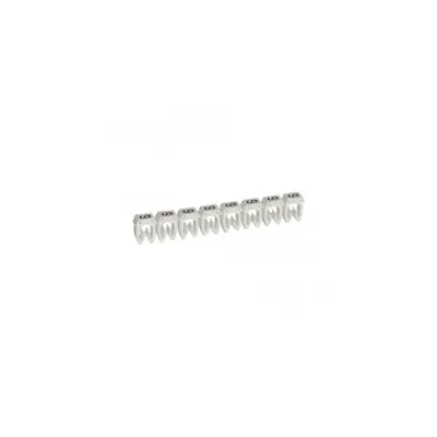 Marcaj CAB 3 - pentru wiring 4 to 6 mm² - number 9 - alb