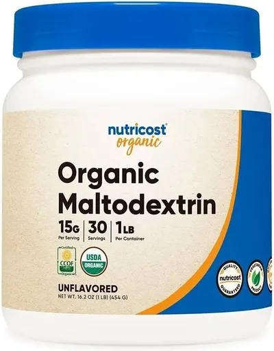 Organic Maltodextrin, 454 g, Nutricost