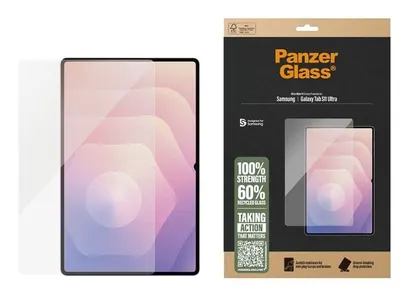 Protector de sticlă PanzerGlass - Ultra Wide Fit, Galaxy Tab S11 Ultra, transparent