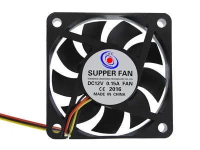 Ventilator 12V 60x60x15mm CY615/A