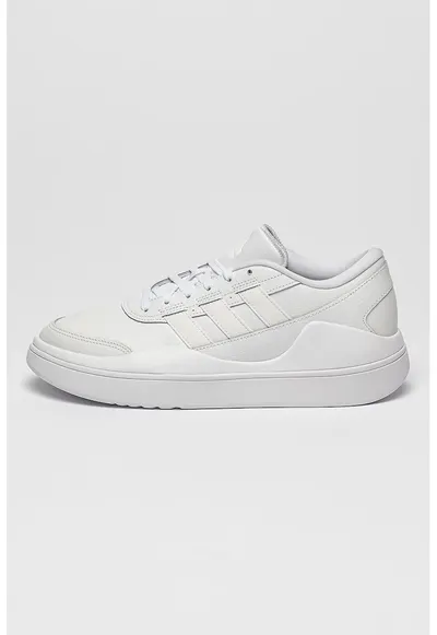 Pantofi sport de piele cu logo Osade - Alb
