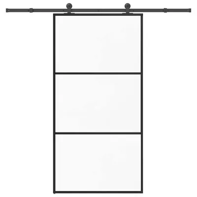 Gossi usa glisanta cu set feronerie 102x205 cm esg sticla si aluminiu