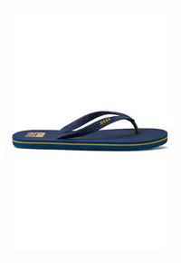 Papuci flip-flop cu logo - Albastru oceanic