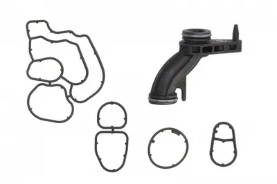 Set garnituri radiator ulei potrivit DODGE NITRO; JEEP CHEROKEE, LIBERTY, WRANGLER III 2.8 2.8D 04.07
