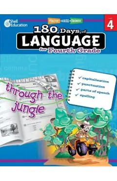 180 Days of Language for Fourth Grade: Practice, Assess, Diagnose