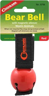 Clopotel avertizarea animale Coghlans rosu