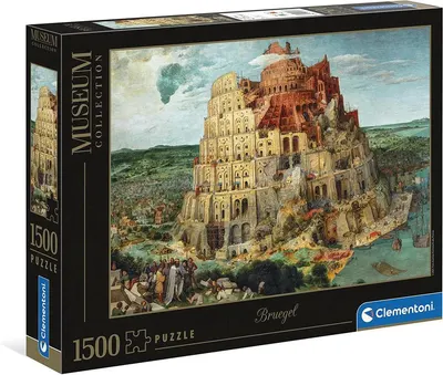 Puzzle Clementoni din 1500 de piese - Turnul Babel