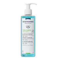 Teen Derm Gel Sensitive – Gel purifiant pentru ten sensibil, gras sau mixt – 250 ml, IsisPharma
