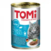 Conserva pentru pisici Tomi cu somon ton 400 gr