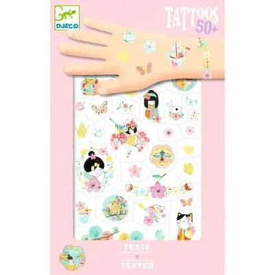 Tatuaje temporare Sakura, Djeco