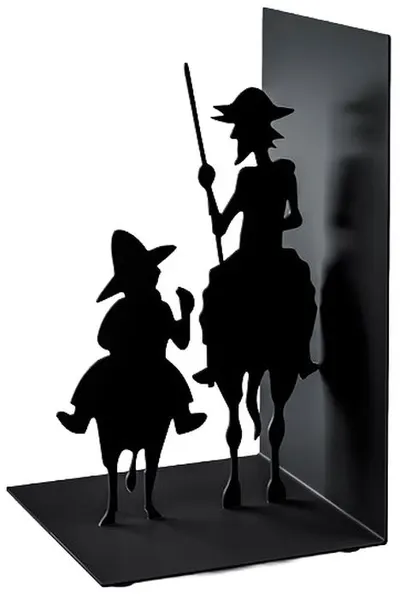 Opritor pentru cărți Balvi - Don Quijote, negru
