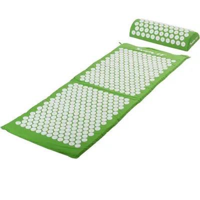 Covoras de presopunctura, MOVIT®, cu perna 130x50cm, verde