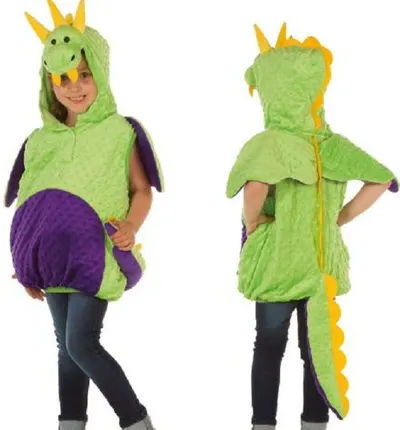 Costum carnaval copii Heunec - Dragon, 4-7 ani