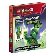 LEGO NINJAGO Descopera aventurile ninja. Caiet de activitati si ghid ninja