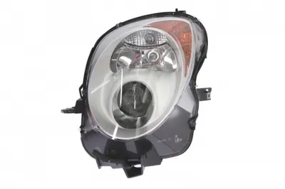Far stanga (2 H7, reglaj electric, cu motoras, fundal argintiu) ALFA ROMEO MITO 2008-2016