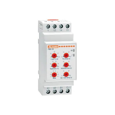 Current Monitoring Relay For Single-Phase System, Ac/dc Maximum Current Control, 5a Or 16a