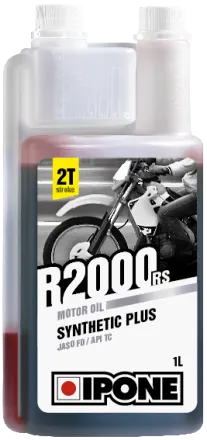 Ulei moto 2T Ipone R2000 RS Sintetic Plus - JASO FD - API TC, 2L