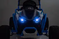Masinuta electrica Nichiduta Sport Speed Black,cadru metalic,acumulator 24V7Ah,doua motoarex200w,lumini led,pornire la buton,roti robuste cu rulment,unitate muzicala cu USBbluetooth