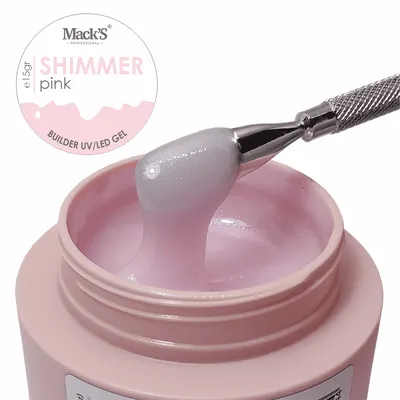 Shimmer Pink Nr.6 Premium Builder Gel 15g - BD-BSPK-50