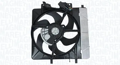 Ventilator radiator potrivit CITROEN C2, C2 ENTERPRISE, C3 I, C3 PLURIEL; PEUGEOT 1007 1.1-1.6D 02.02
