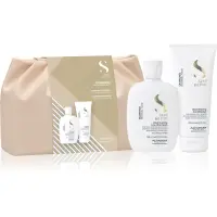 Alfaparf Milano Semi di Lino Diamond Duo Kit set cadou pentru luminozitate si hidratare 2 buc