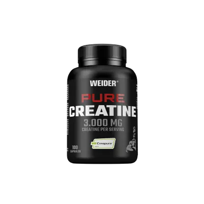 Creatină monohidrat, Weider, Pure Creatine, 100 capsule