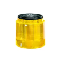 Flash Module. Ø70mm. With 4-Joule Xenon Bulb, Yellow, 24vac/dc