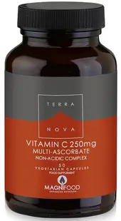 Vitamin C, 250 mg, 50 capsule, Terra Nova
