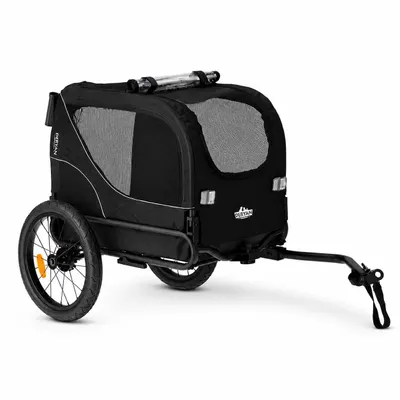 Remorcă Lux pentru Animale - Remorcă de Bicicletă pentru Câini - Max. 20 kg
