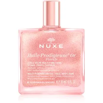 Nuxe Huile Prodigieuse Or Florale ulei uscat multifuncțional cu sclipici pe fata , corp si par