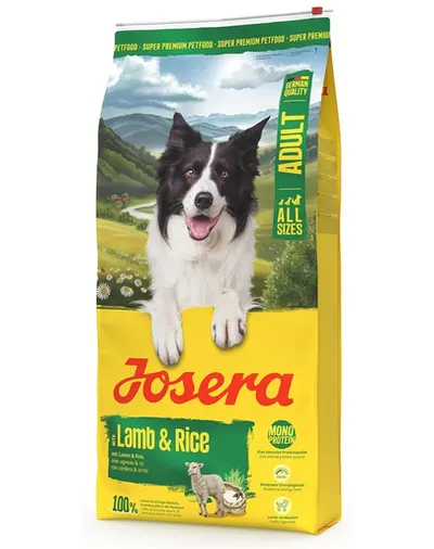 JOSERA Lamb and Rice Adult 2x12,5kg hrană cu miel monoproteică