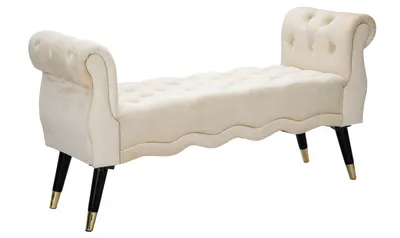 Mauro Ferretti Banca PARIS cream si auriu CM 120X40X60