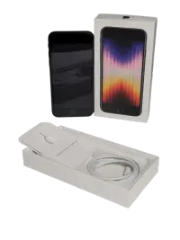 Telefon Mobil Apple iPhone SE (2022), Procesor Apple A15 Bionic Hexa-core, Retina IPS LCD Capacitive Touchscreen 4.7inch, 4GB RAM, 128GB Flash, Camera 12MP, Wi-Fi, iOS, 5G (Negru)