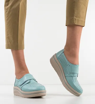 Pantofi Casual Rezolito Turcoaz
