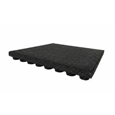 Pavele Cauciuc Cramponate 500X500X50 mm - Negru