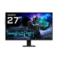 Monitor Gaming Gigabyte GS27Q X, 27", 2560 x 1440 pixeli, Black, 3 ani Garantie