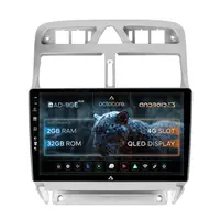 Navigatie Peugeot 307, Android, E-Octacore 2GB RAM + 32GB ROM, 9 Inch - AD-BGE9002+AD-BGRKIT266