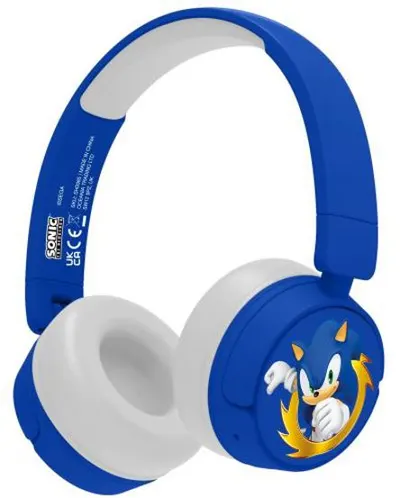 Casti cu fir pentru copii OTL Sonic the Hedgehog