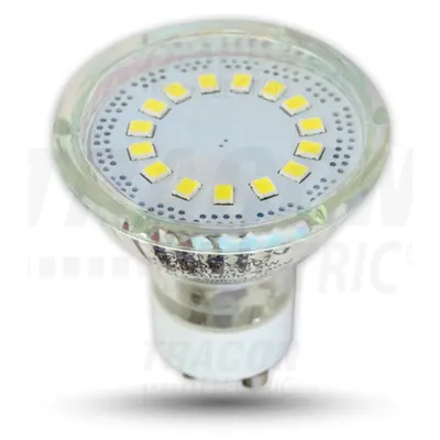 Sursa de lumina spot cu LED SMD SMD-GU10-12-WW 230V, 50Hz, GU10, 3W, 3000K, 210lm, 12×LED2835, 120°, EEI=A+